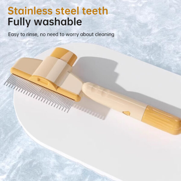 Self-Grooming Brush for Everyday Pet Care
