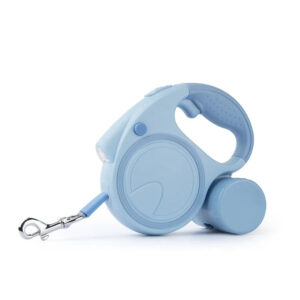 Haze Blue Retractable Leash